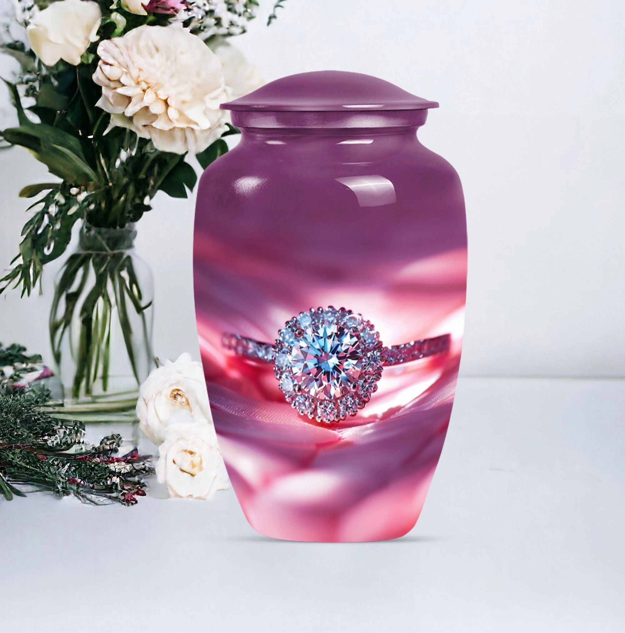 Enduring Memorial Ring Urn - A Symbolic Homage for Loved Ones