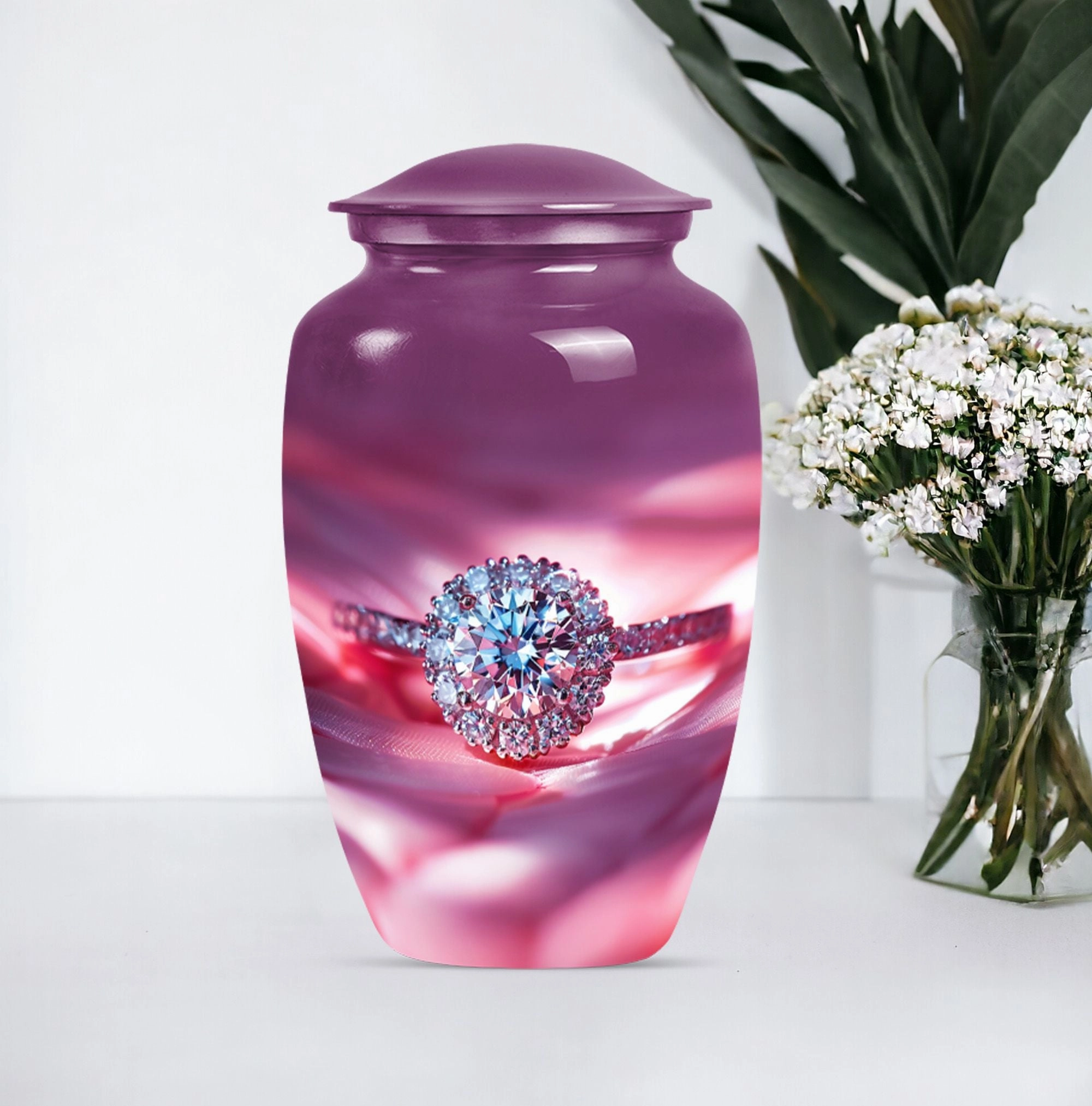Enduring Memorial Ring Urn - A Symbolic Homage for Loved Ones