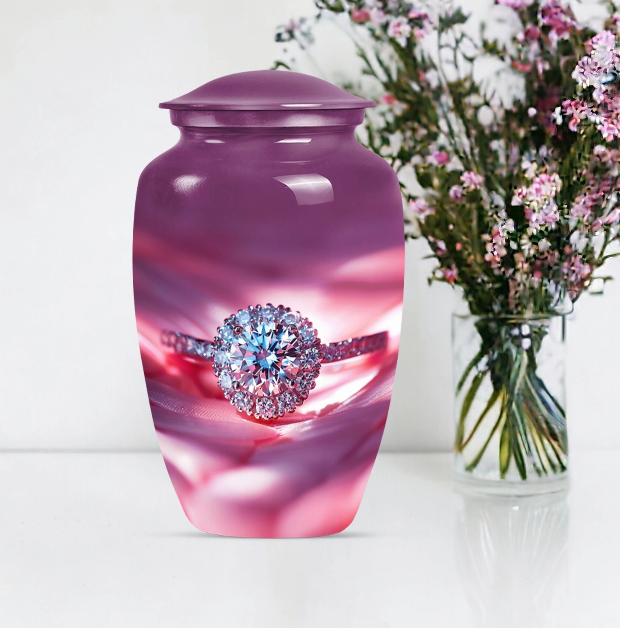 Enduring Memorial Ring Urn - A Symbolic Homage for Loved Ones