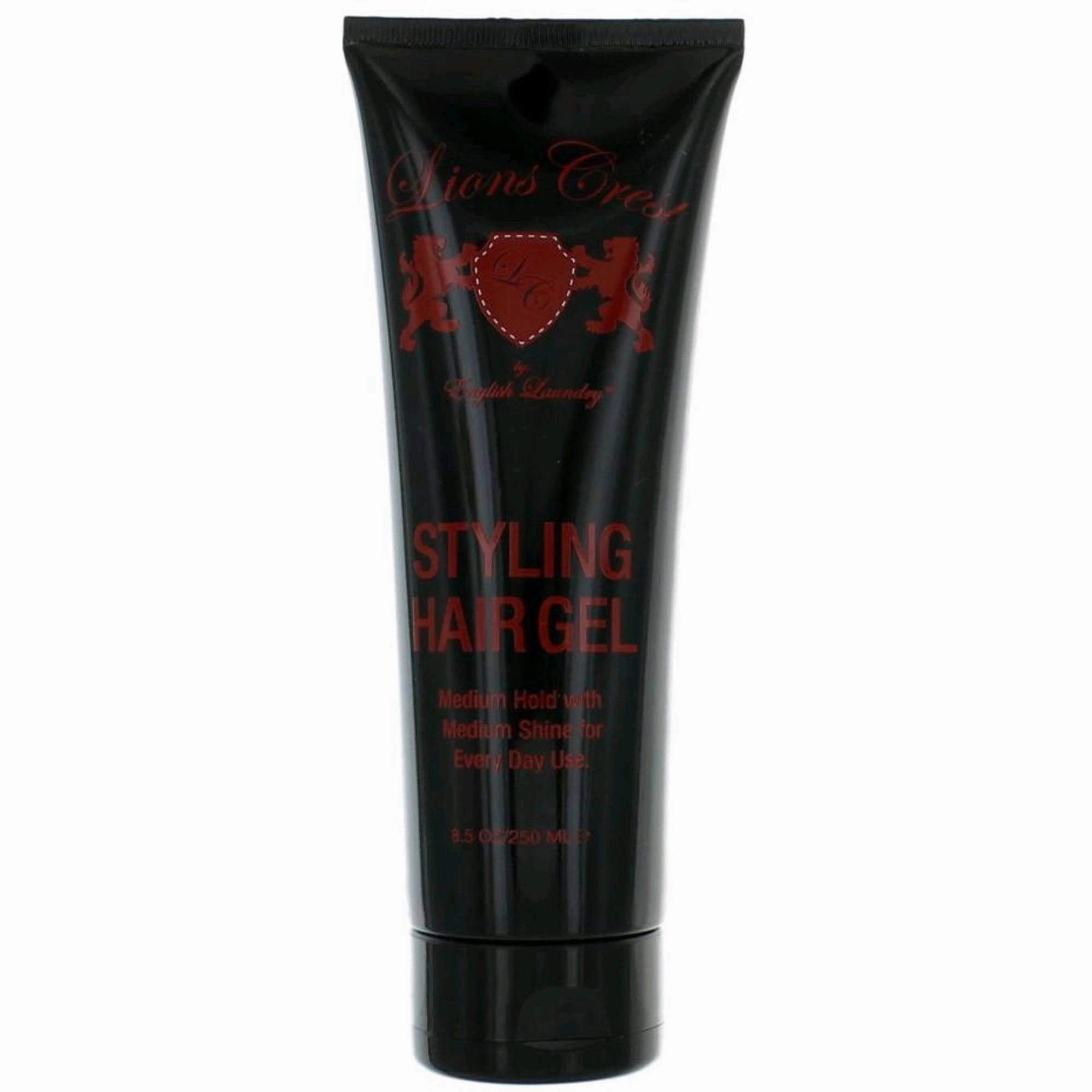 English Laundry Men's Styling Hair Gel - Lions Crest Long Lasting Hold, 8.5 oz