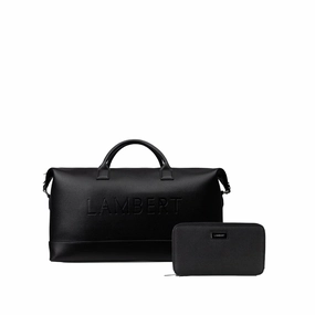 Ensemble voyage - Sac de voyage noir   Étui à passeport