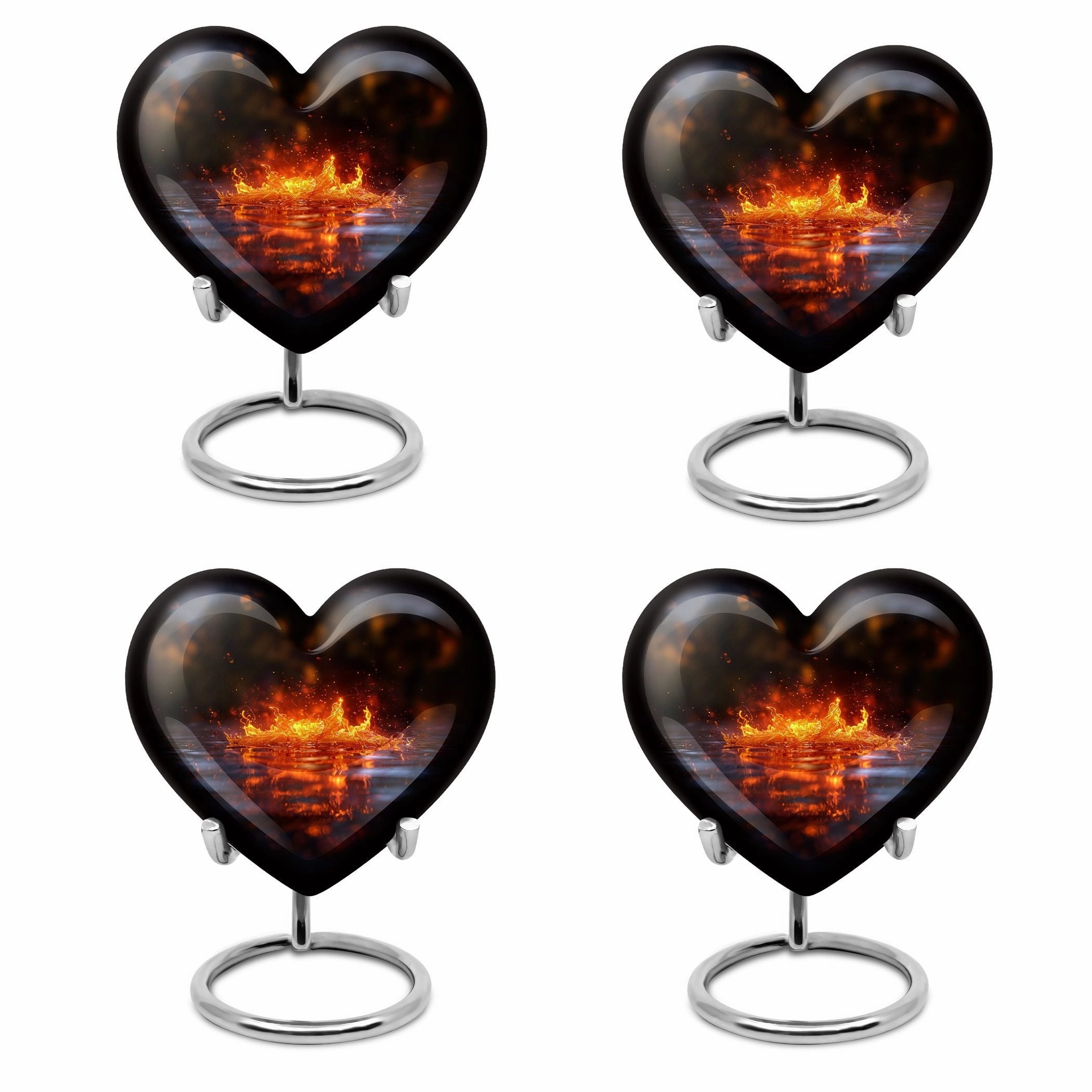 Eternal Memories Fire Urn - Ideal Burial Solution for Cremation Ashes