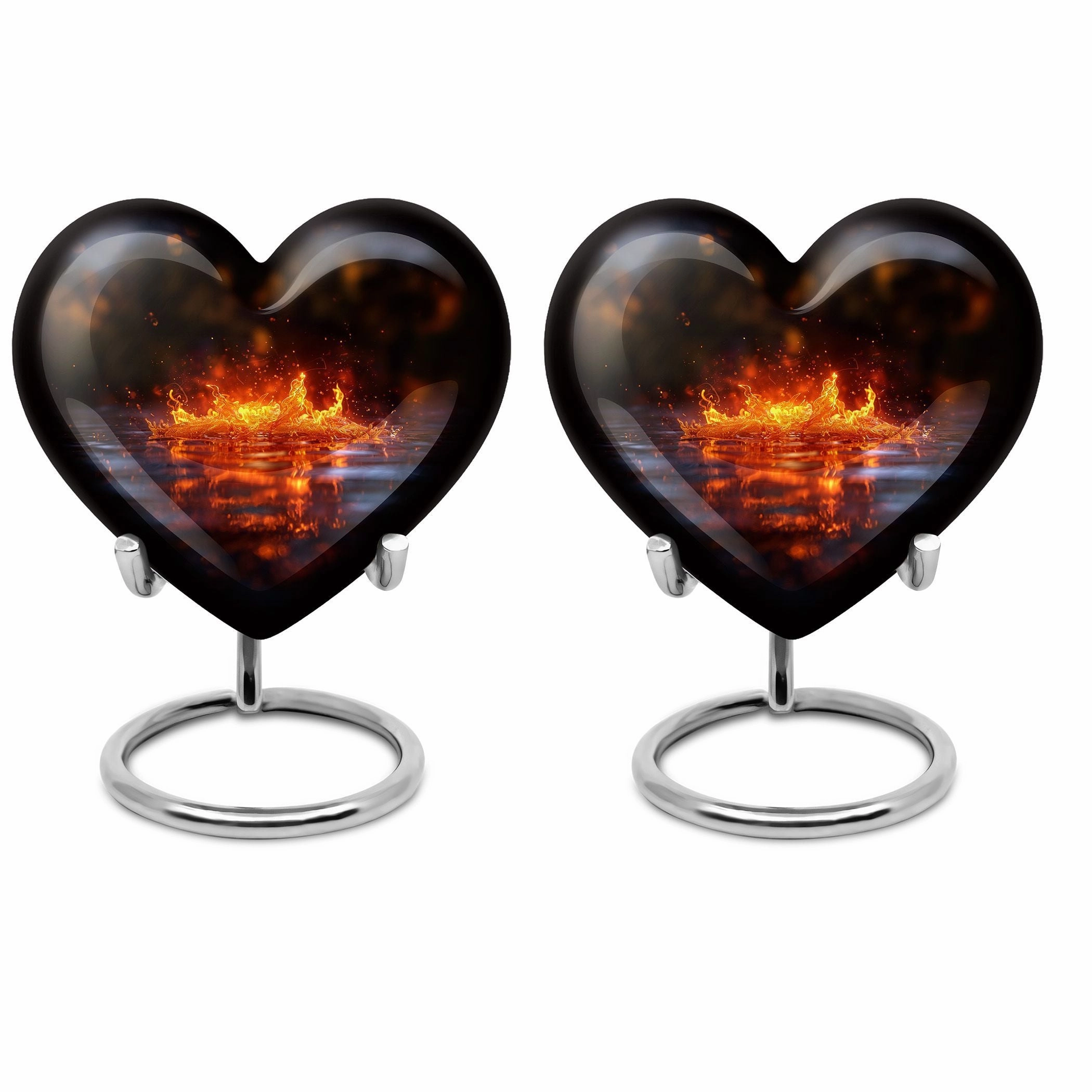 Eternal Memories Fire Urn - Ideal Burial Solution for Cremation Ashes