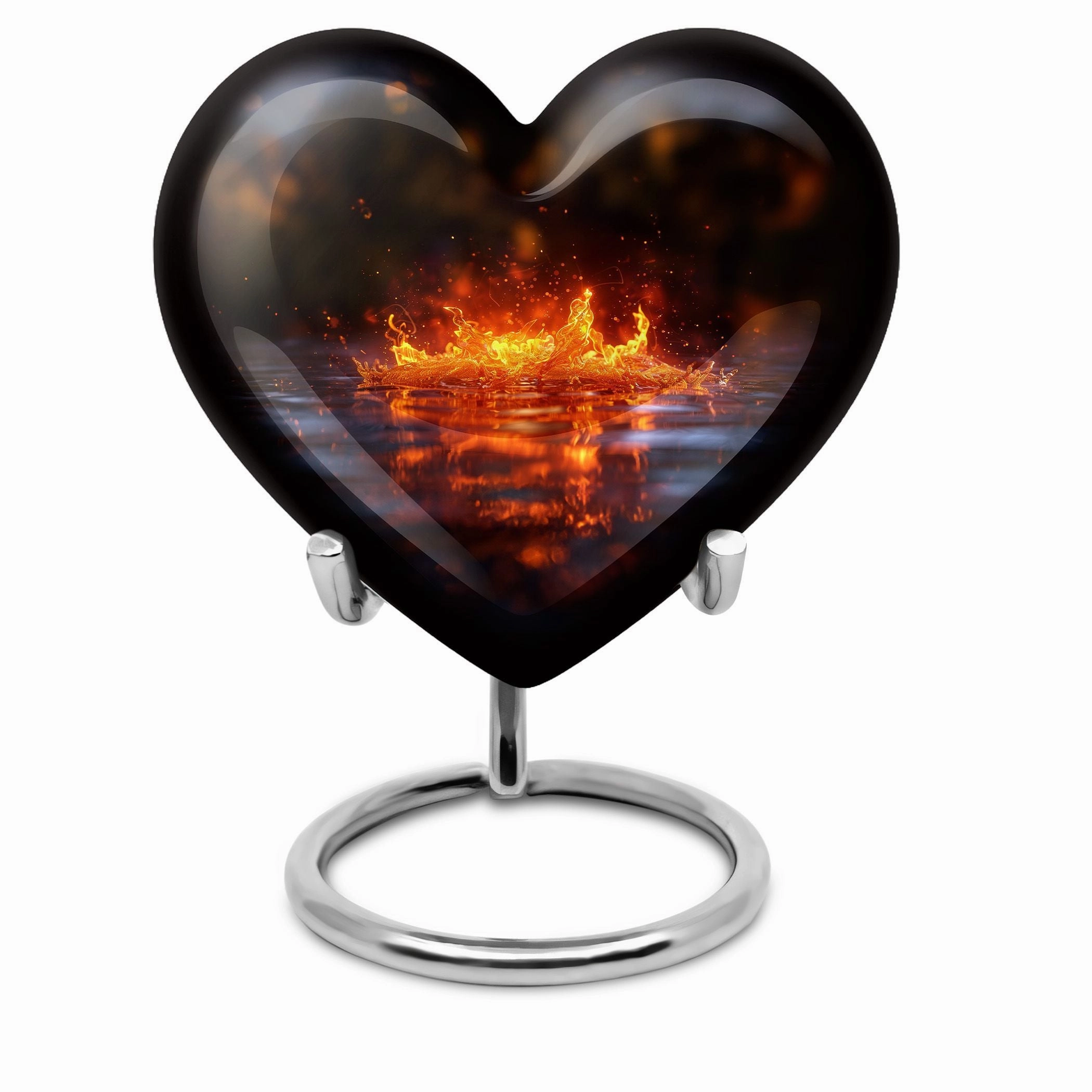 Eternal Memories Fire Urn - Ideal Burial Solution for Cremation Ashes