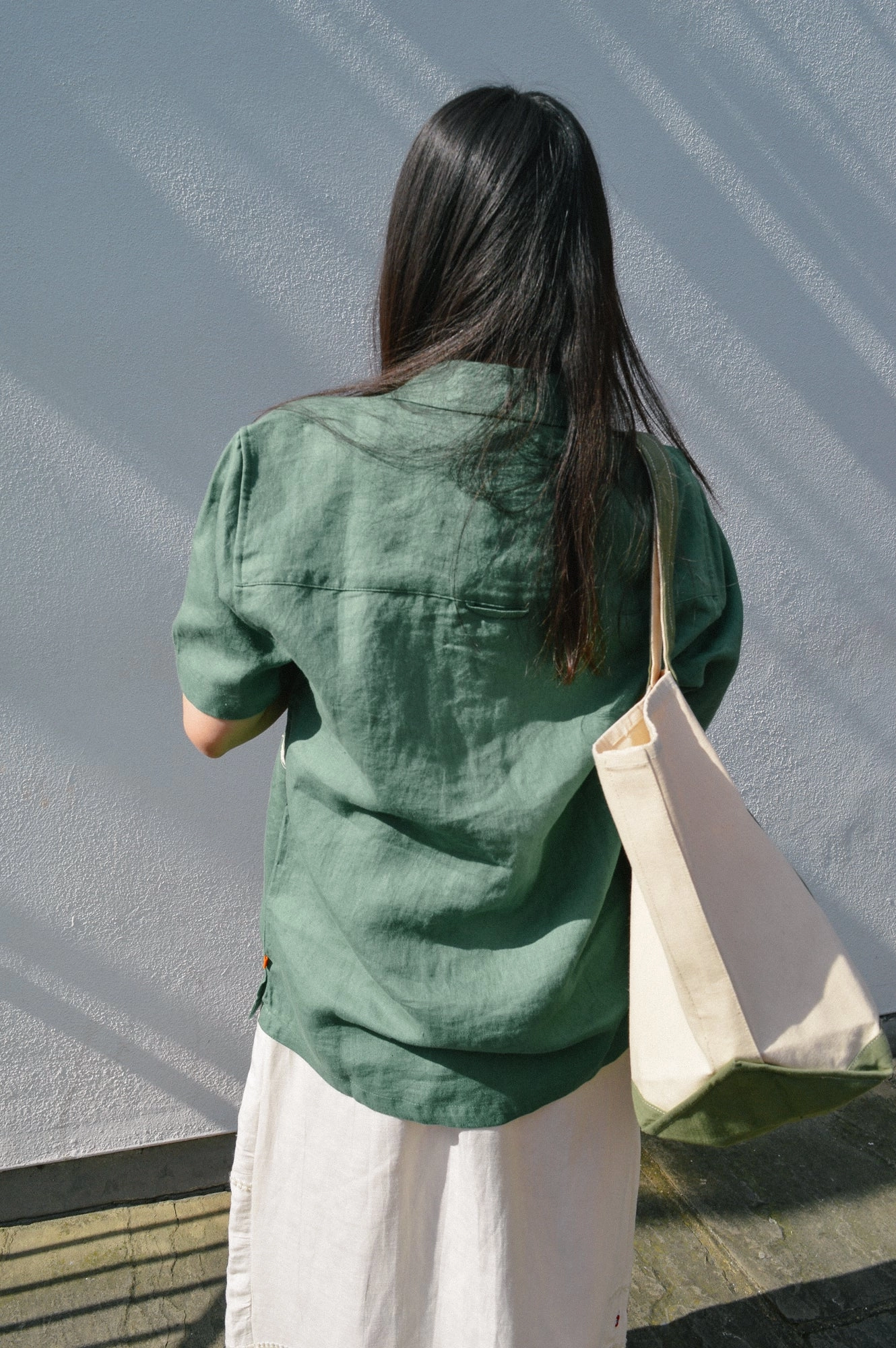 Far Afield Stachio Floral Tropical Green Shirt
