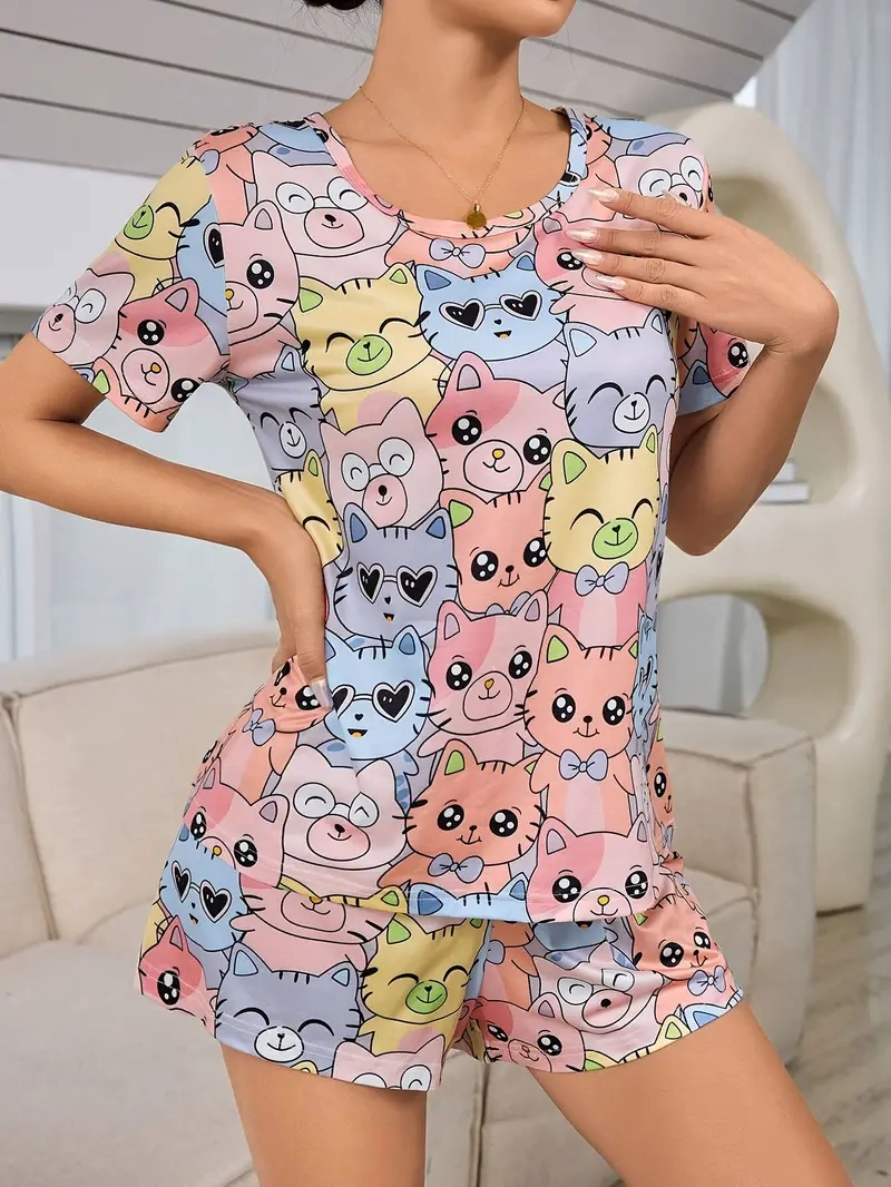 Feline PJ Set