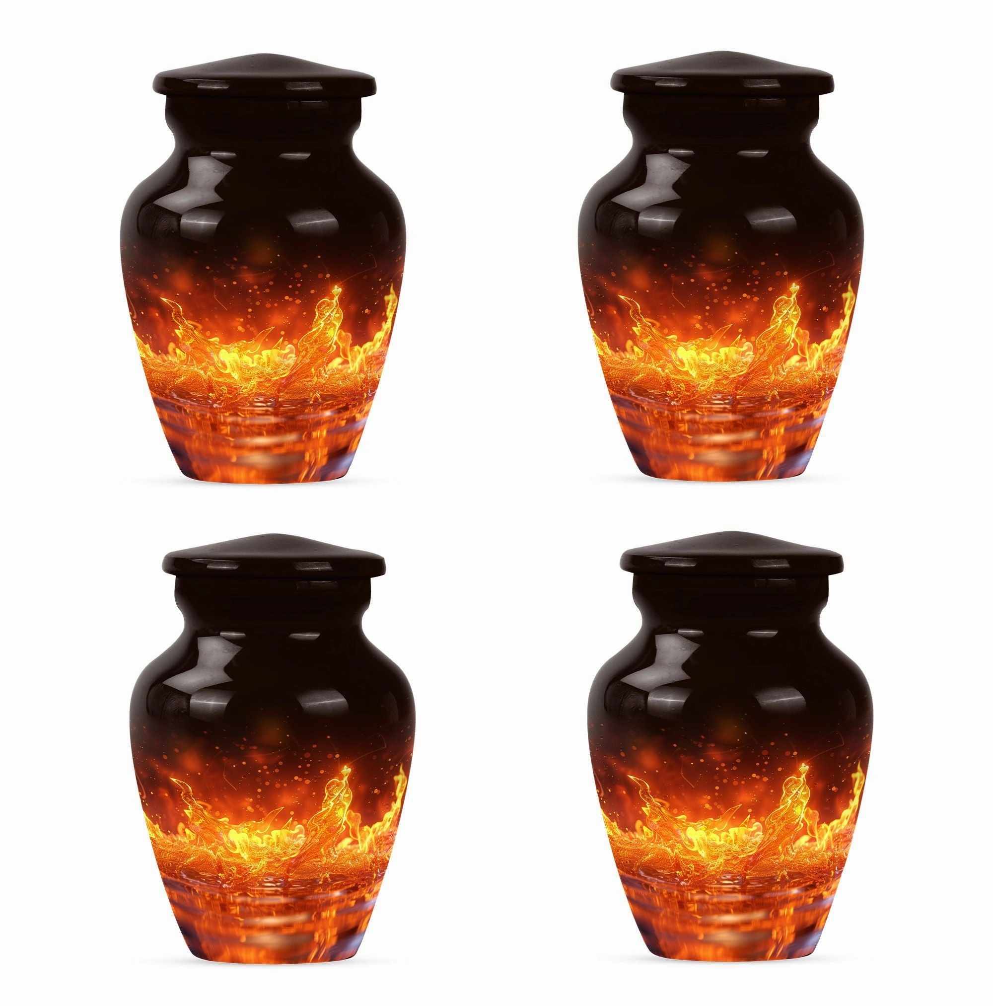 Fire Cremation Urn - Unique Burial Solution for Mother's Ashes