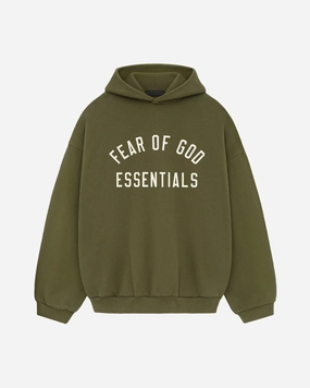 Fleece Hoodie Military