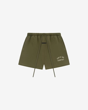 Fleece Soccer Short Military