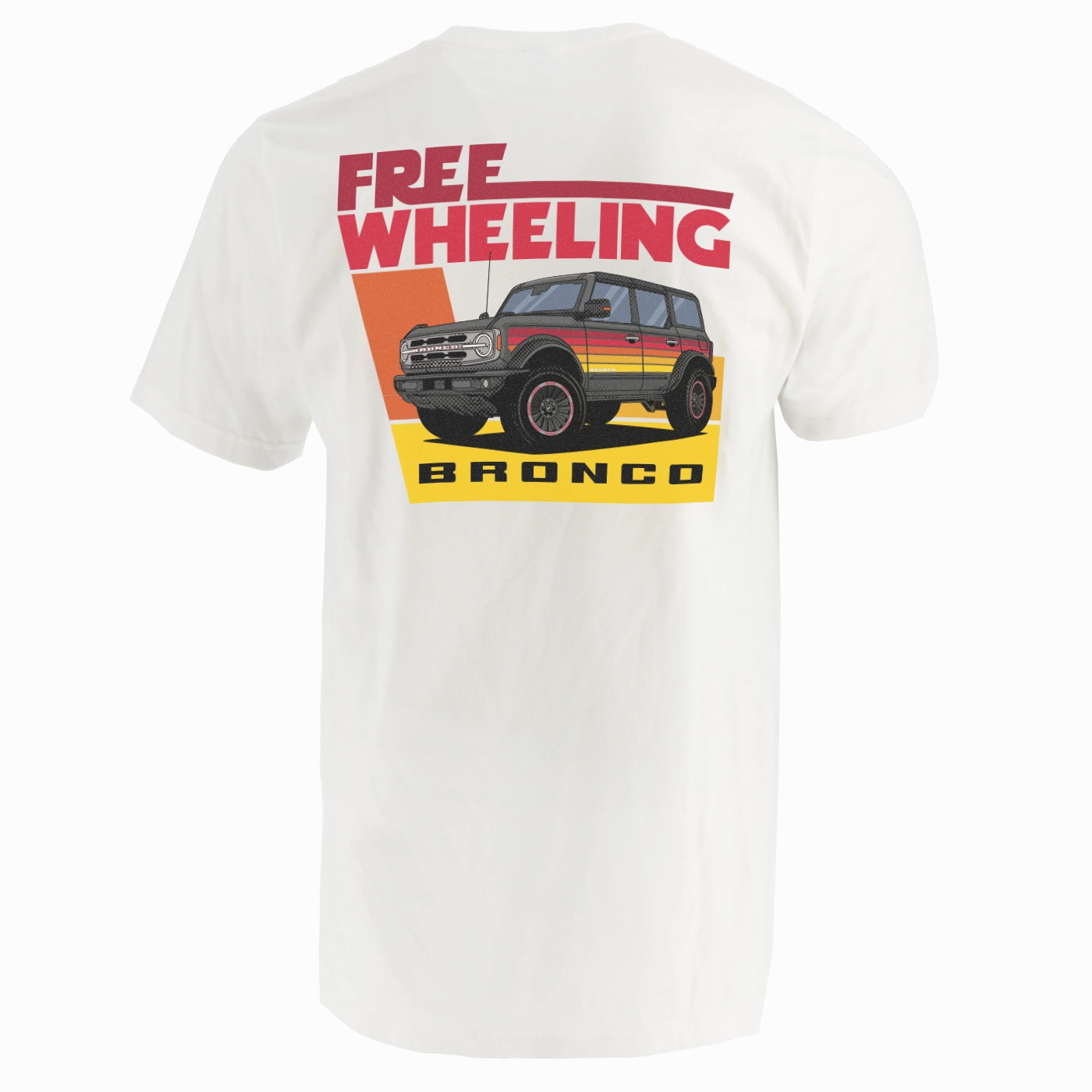 Ford Bronco Free Wheeling Men's Retro T-Shirt