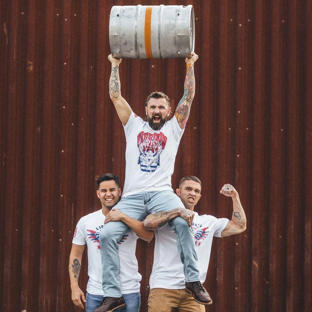 Freedom On Tap T-Shirt - White