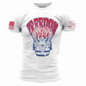 Freedom On Tap T-Shirt - White