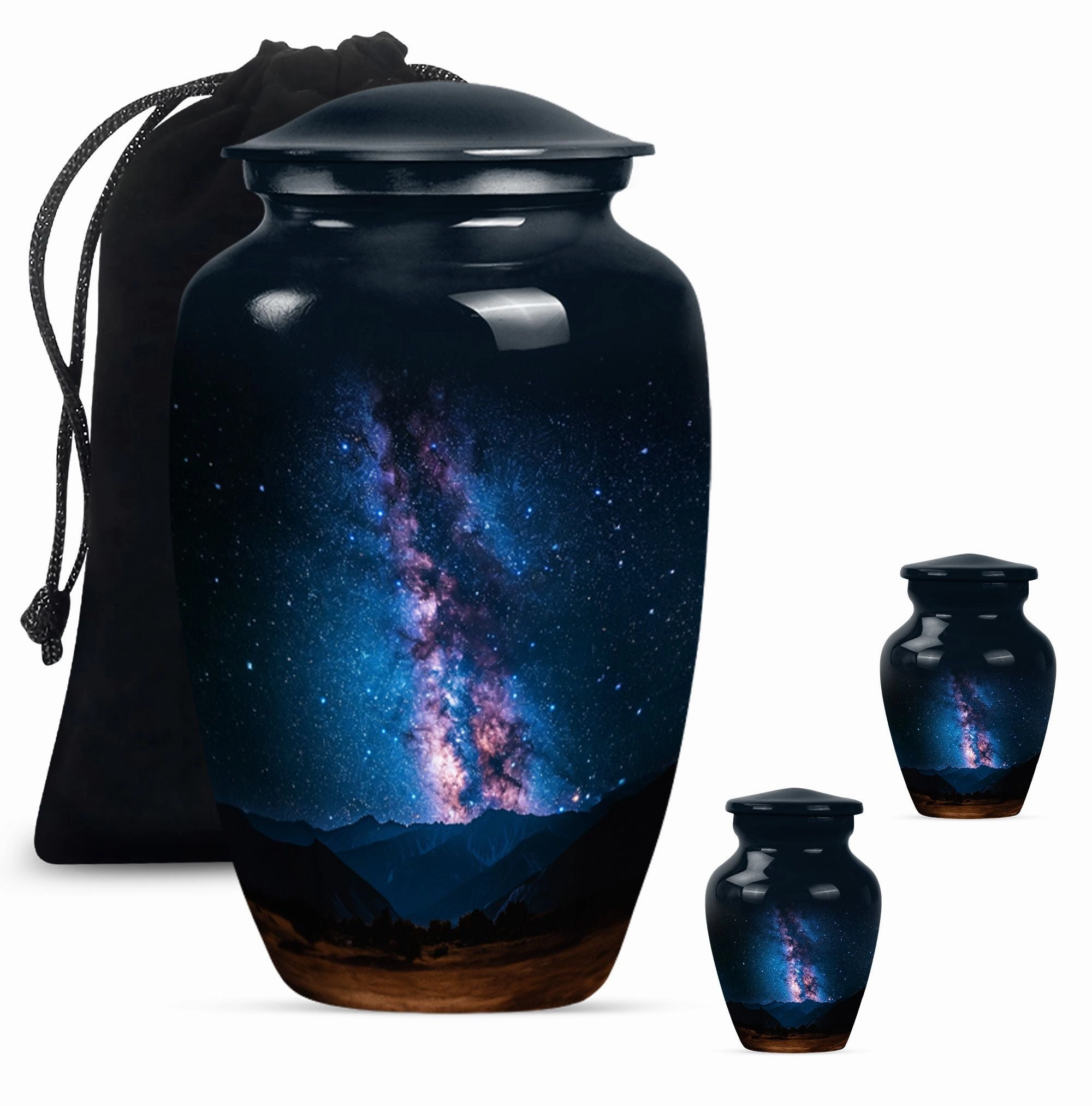 Galaxy Urn - Premium Large Abstract Designed Cremation Urn