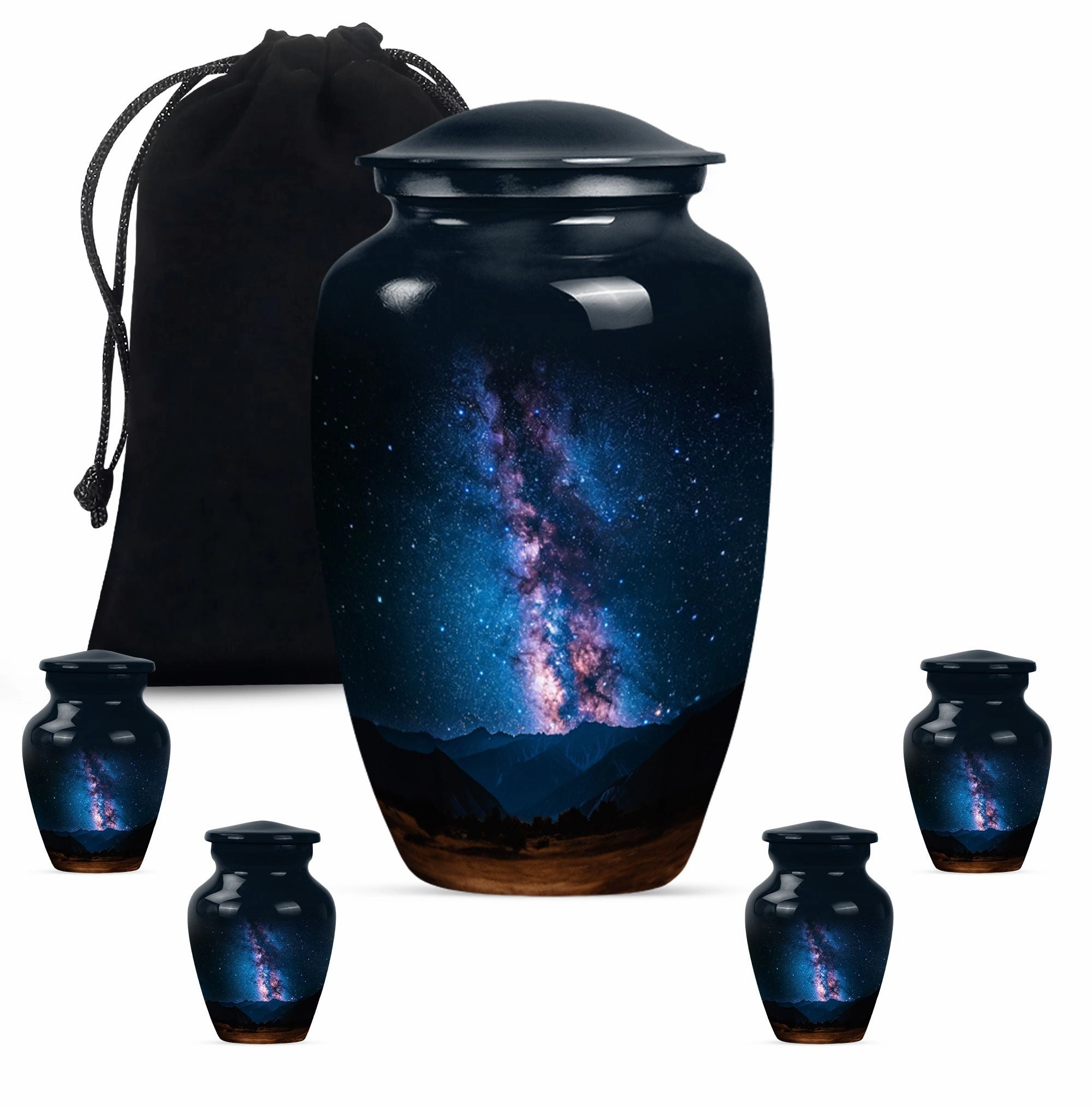 Galaxy Urn - Premium Large Abstract Designed Cremation Urn