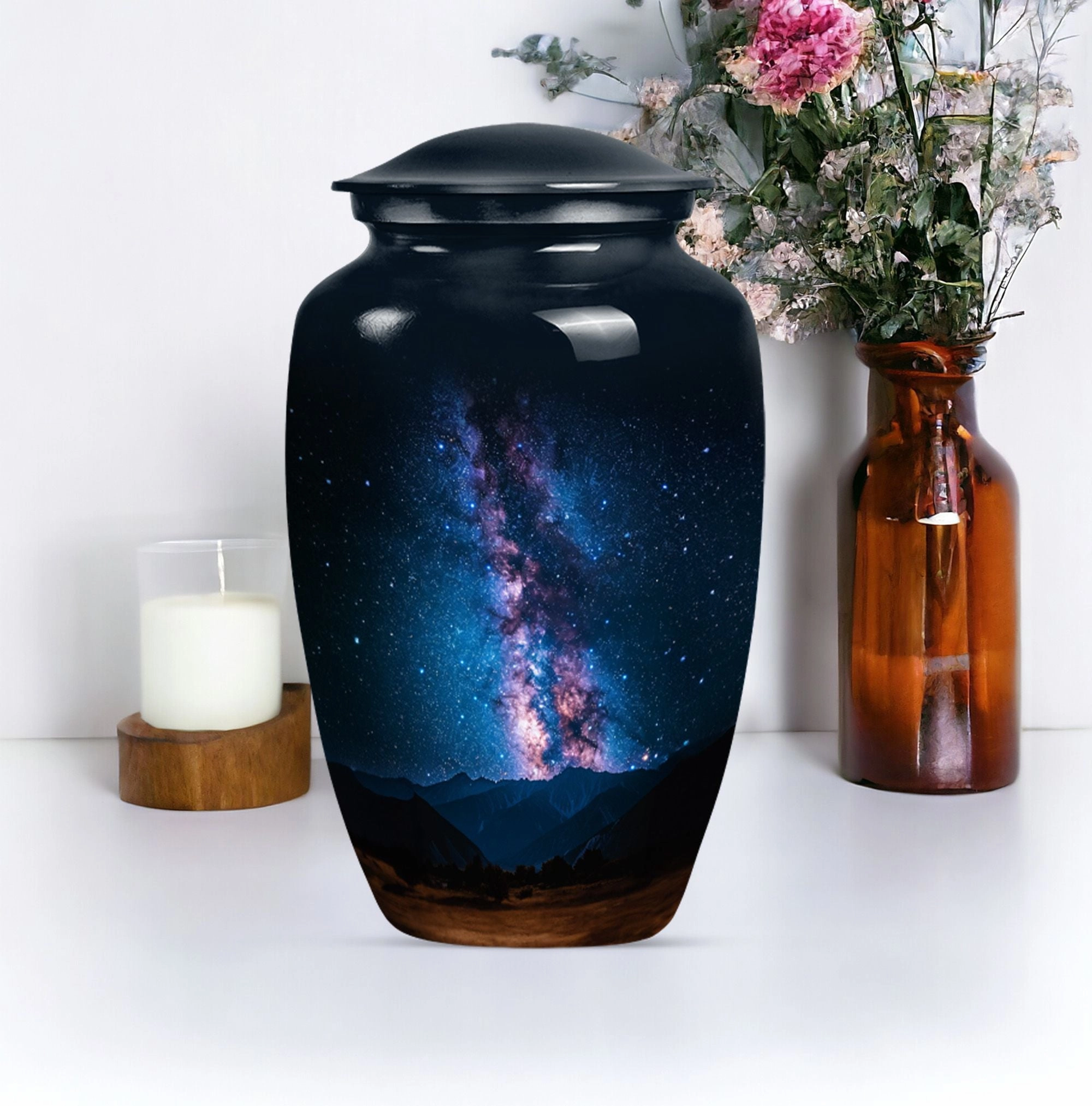 Galaxy Urn - Premium Large Abstract Designed Cremation Urn