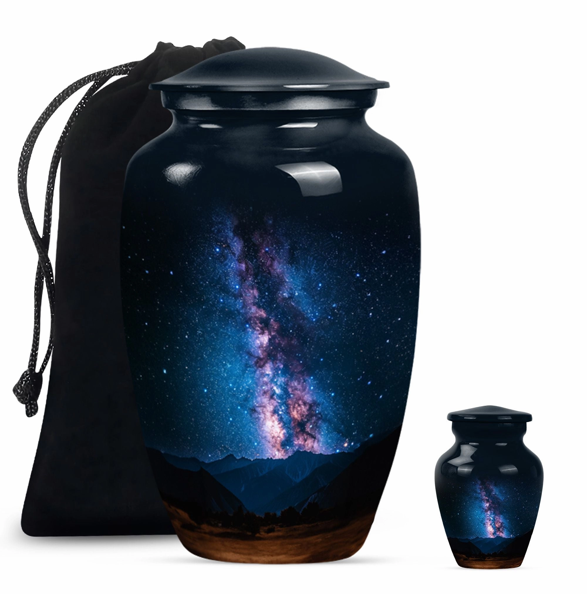 Galaxy Urn - Premium Large Abstract Designed Cremation Urn
