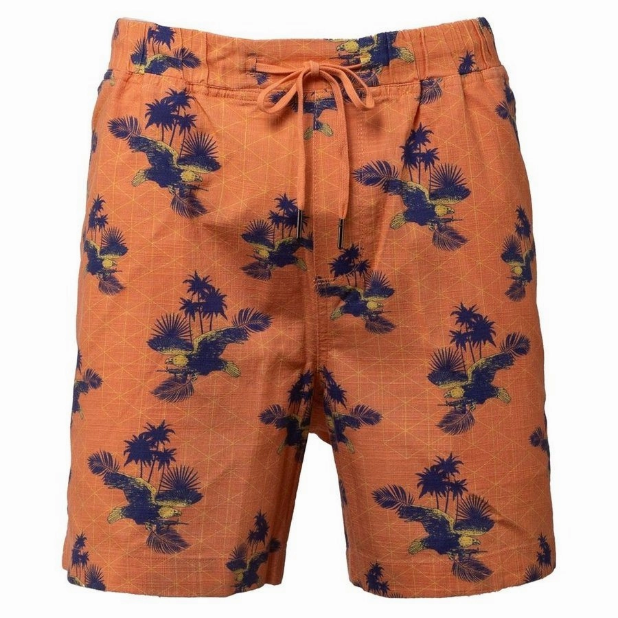 Getaway Casual Shorts - Americaw - Orange