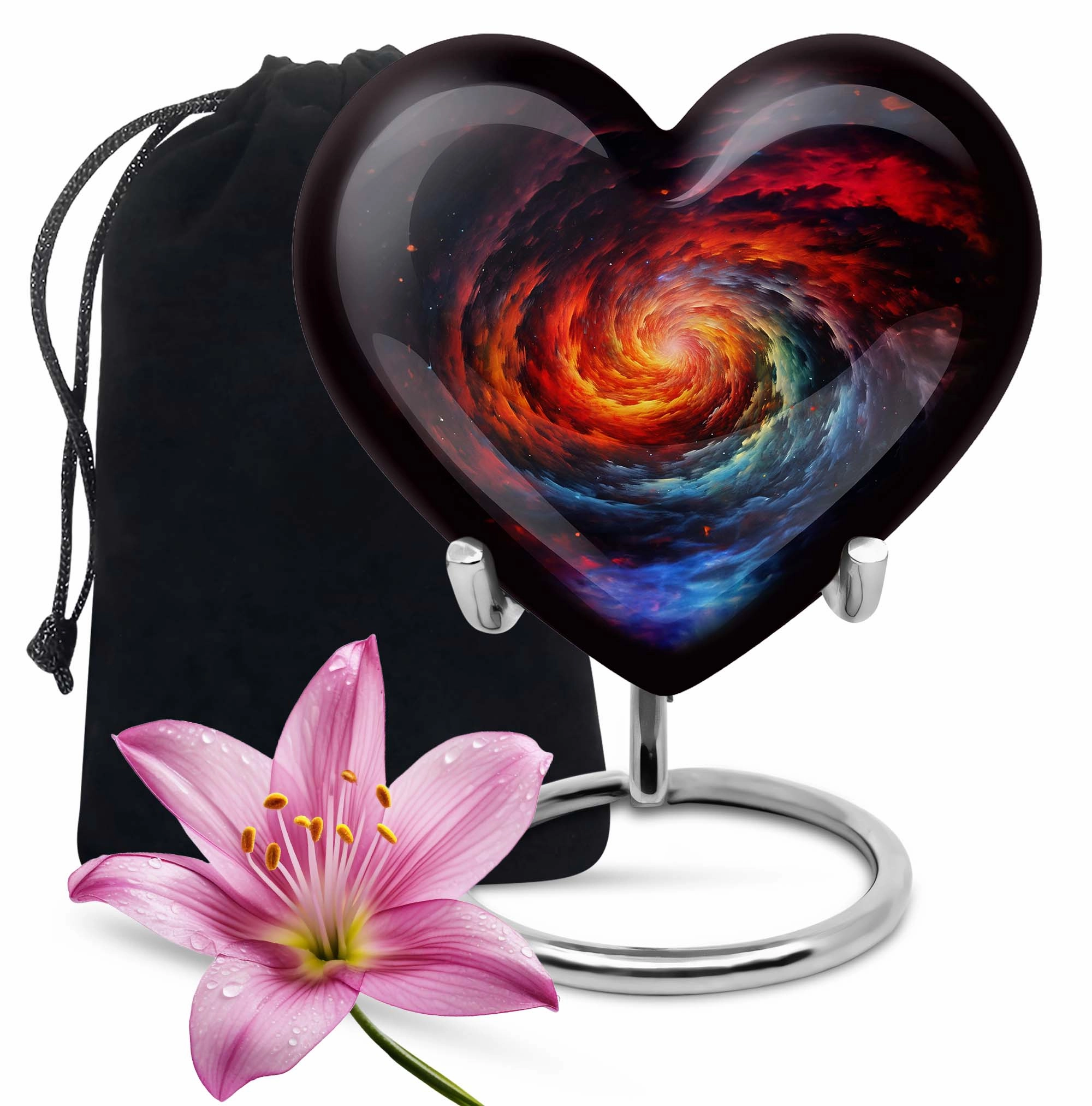 Glaaxy Memorial Burial Urn - A Reverent Tribute, Immortal Soul Resting Place