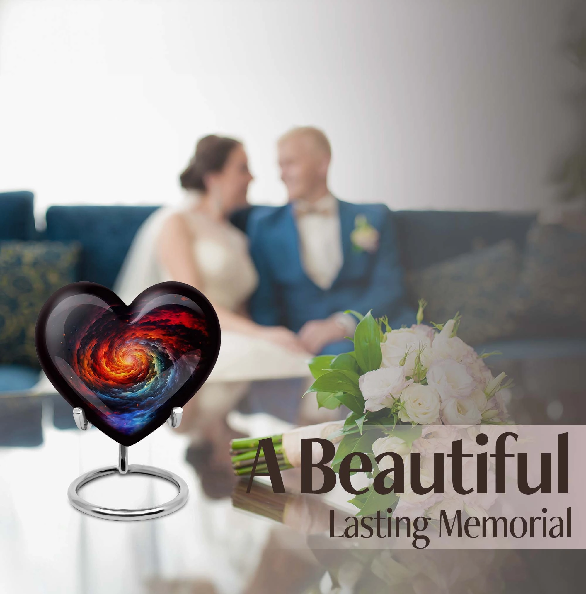 Glaaxy Memorial Burial Urn - A Reverent Tribute, Immortal Soul Resting Place