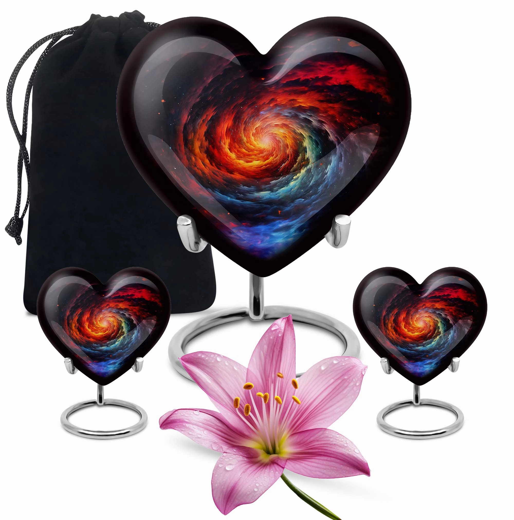 Glaaxy Memorial Burial Urn - A Reverent Tribute, Immortal Soul Resting Place