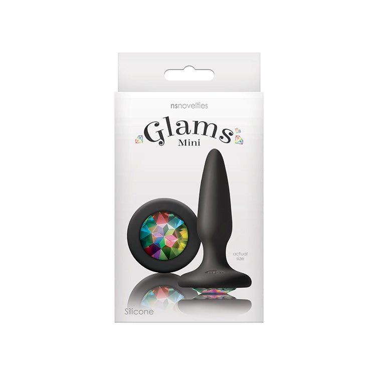 Glams Rainbow Gem Mini Anal Plug