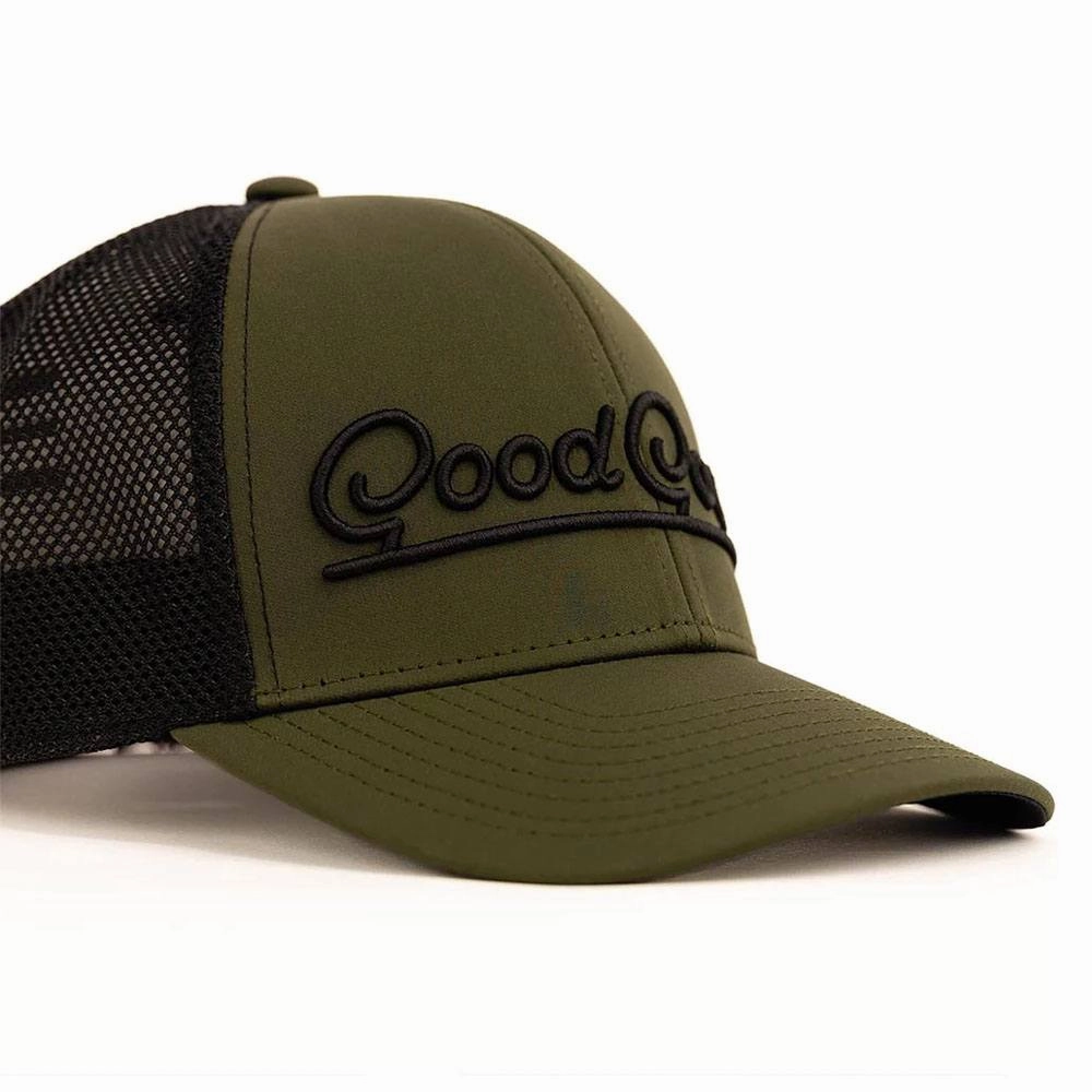 GoodGood Golf Stance Trucker Golf Cap Khaki/Black - 24 Men