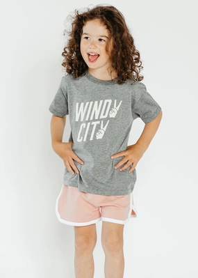 Grey Windy City Tee - Toddler