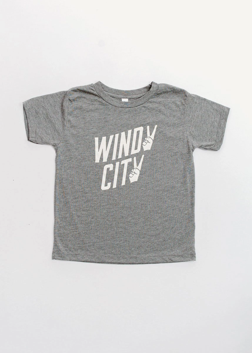 Grey Windy City Tee - Toddler