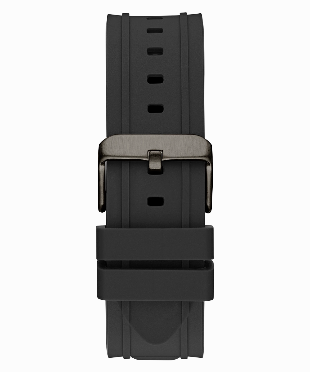 GUESS Mens Black 2-Tone Multi-function Watch