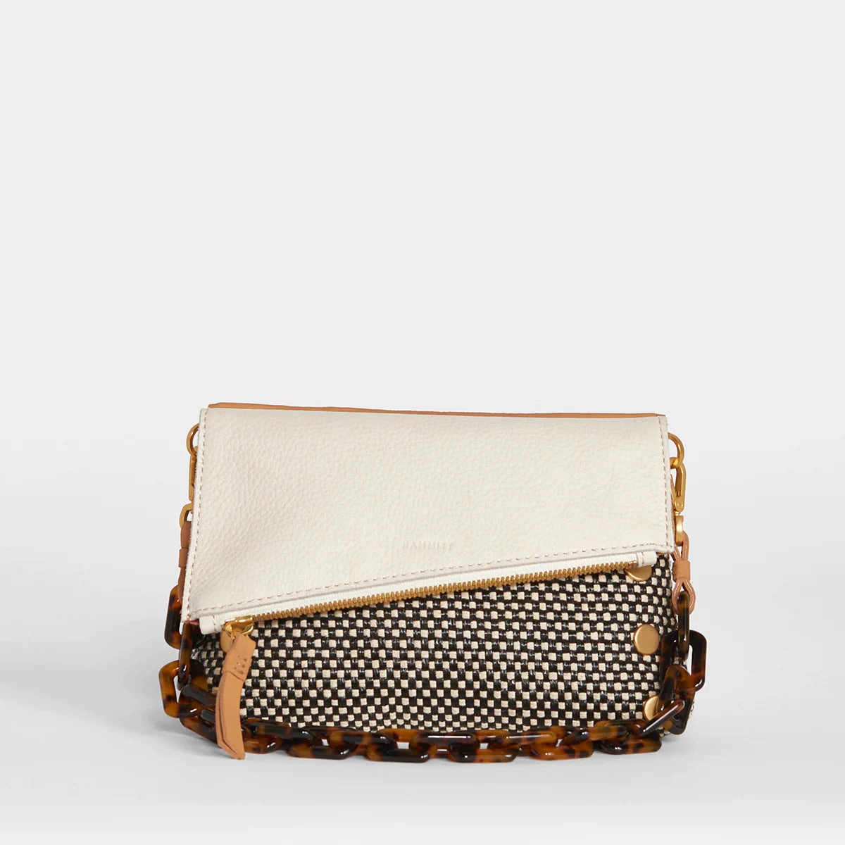 Hammitt Dillon Leather Handbag California Weekend/Brushed Gold - Limited Edition