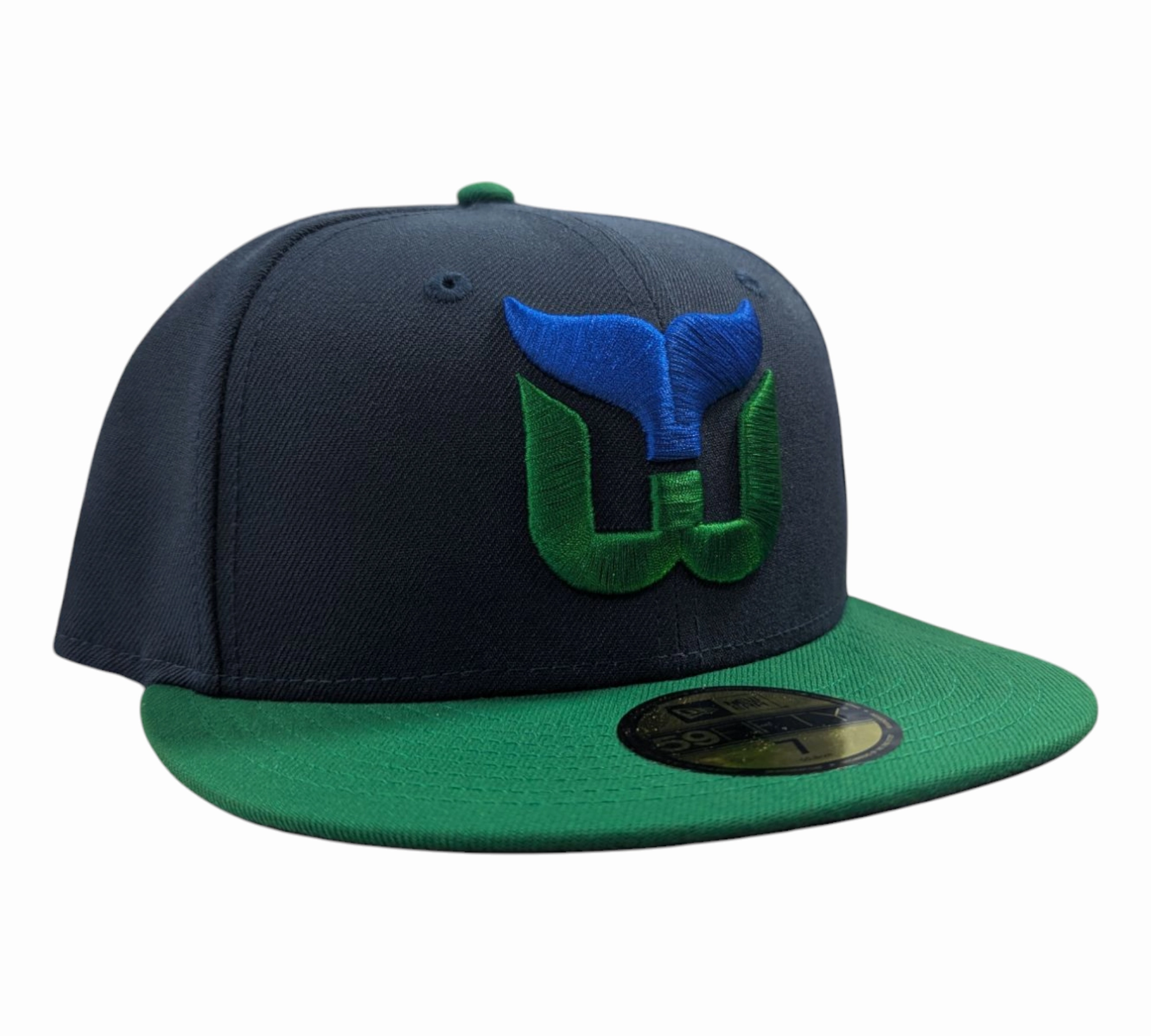 Hartford Whalers New Era Navy 59FIFTY Fitted Hat