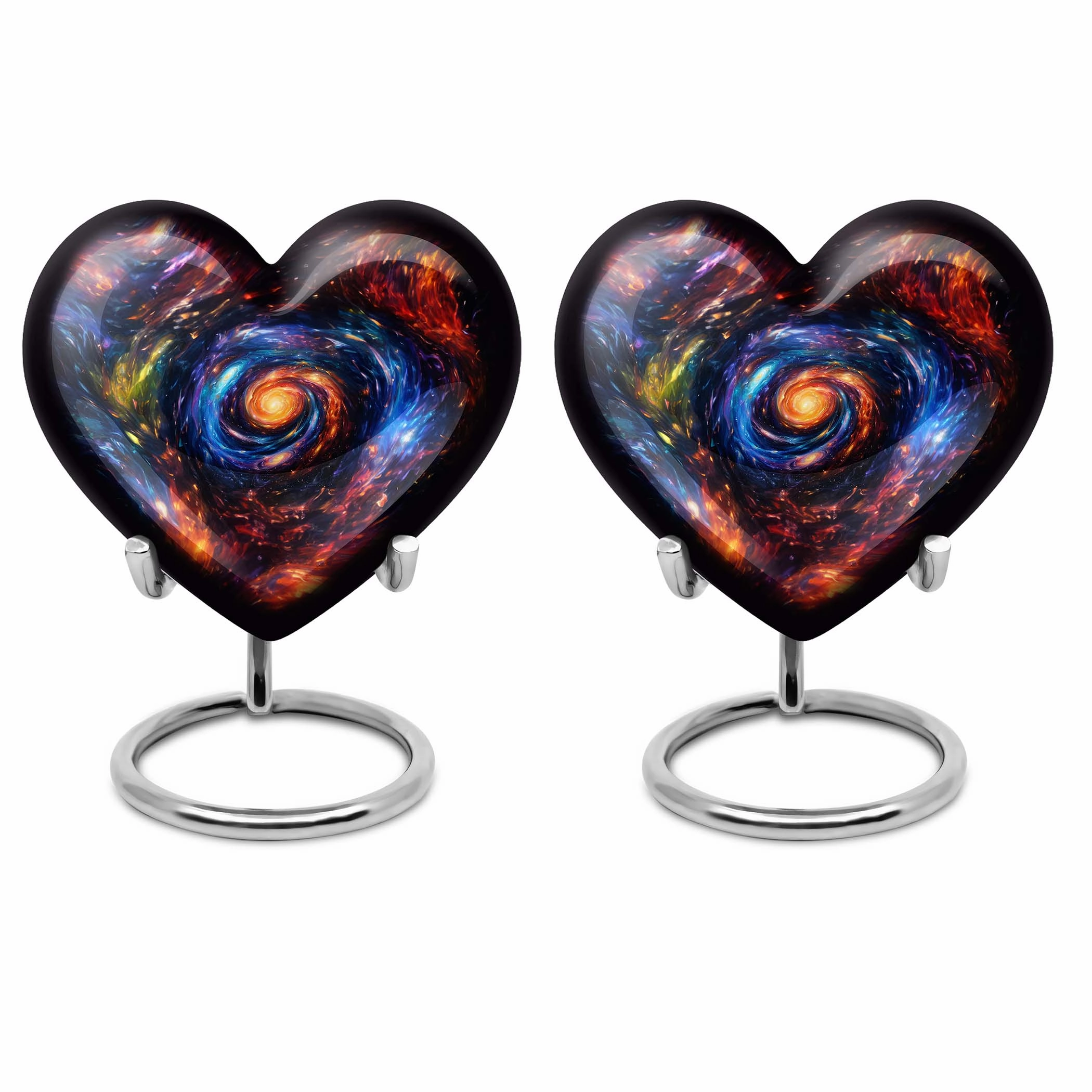 Heartfelt Galaxy Urn - Tribute Burial Urn for Cremation Ashes