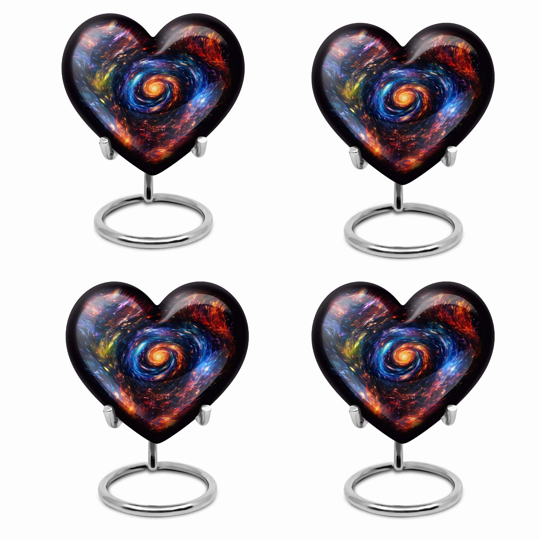 Heartfelt Galaxy Urn - Tribute Burial Urn for Cremation Ashes