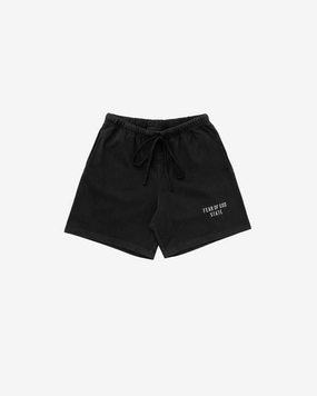 Heavy Jersey Soccer Short Black