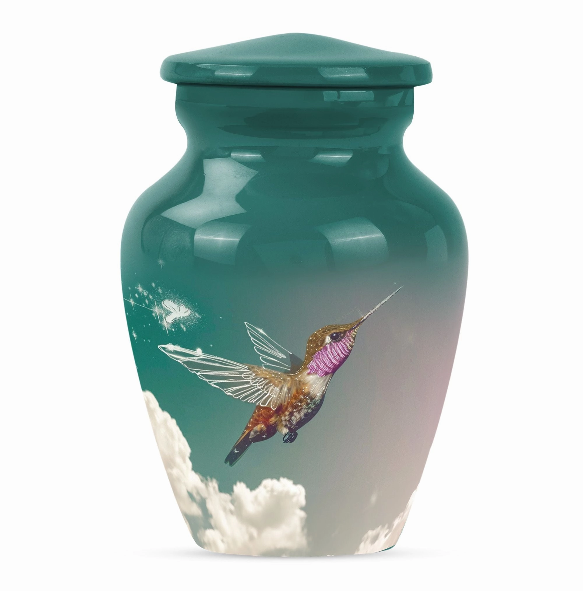 Humming Bird Tribute - Unisex Memorial Urn