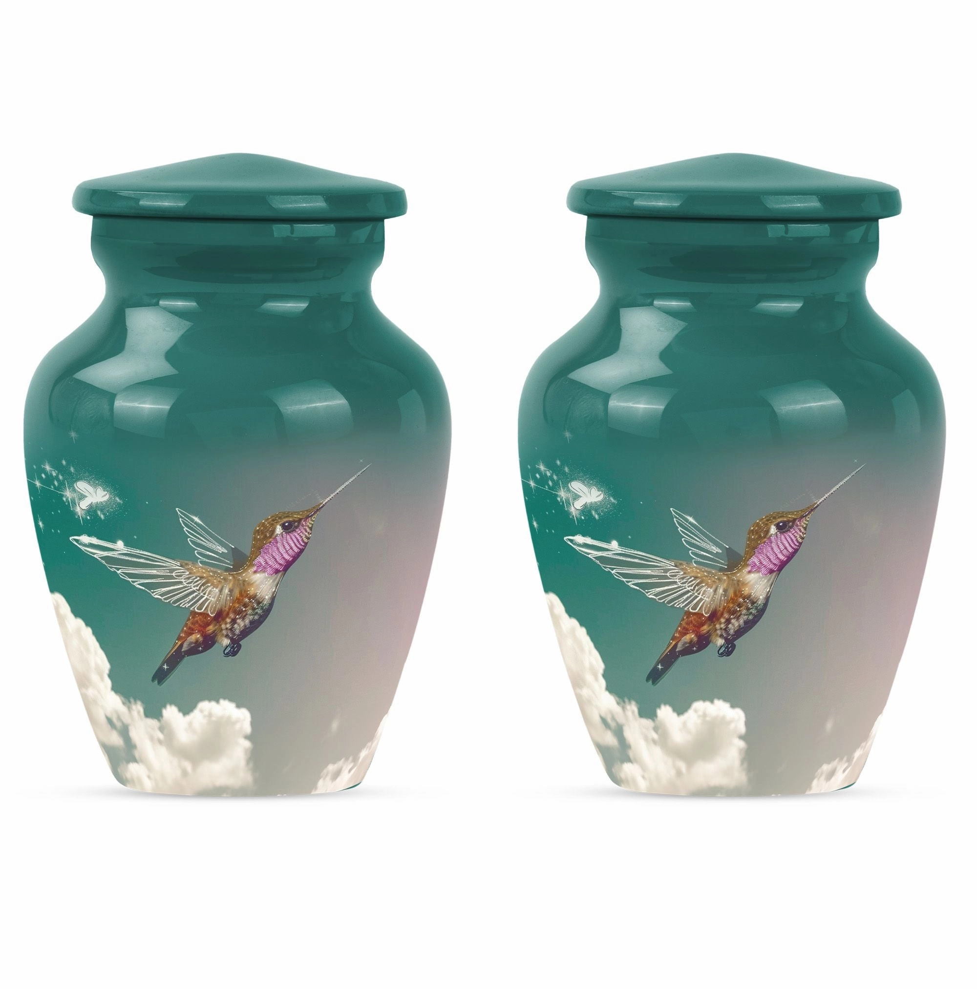 Humming Bird Tribute - Unisex Memorial Urn