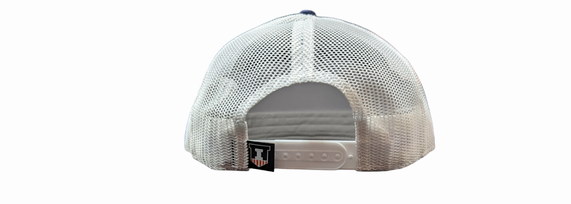 Illinois Fighting Illini NCAA Top Of The World Navy/White Formation Adjustable Trucker Hat