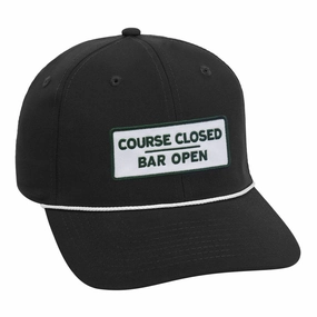 Imperial The Wingman 6-Panel Performance Rope Golf Cap Course Closed Bar Open - 23 Men
