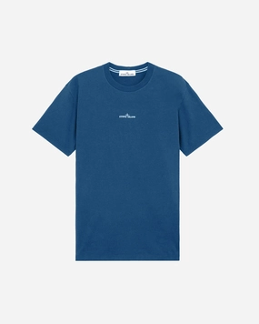 Institutional Four Logo T-Shirt Dark Blue