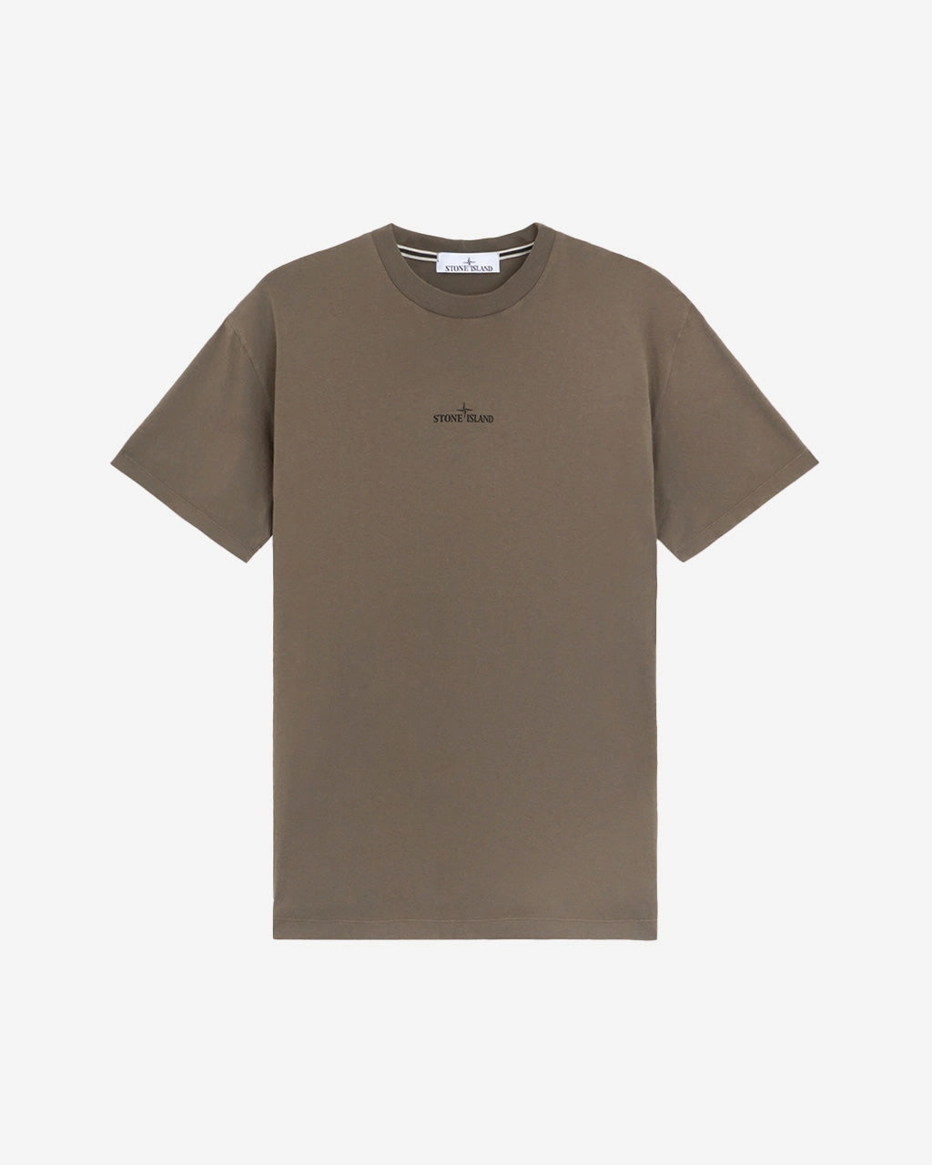 Institutional Four Logo T-Shirt  Walnut Brown