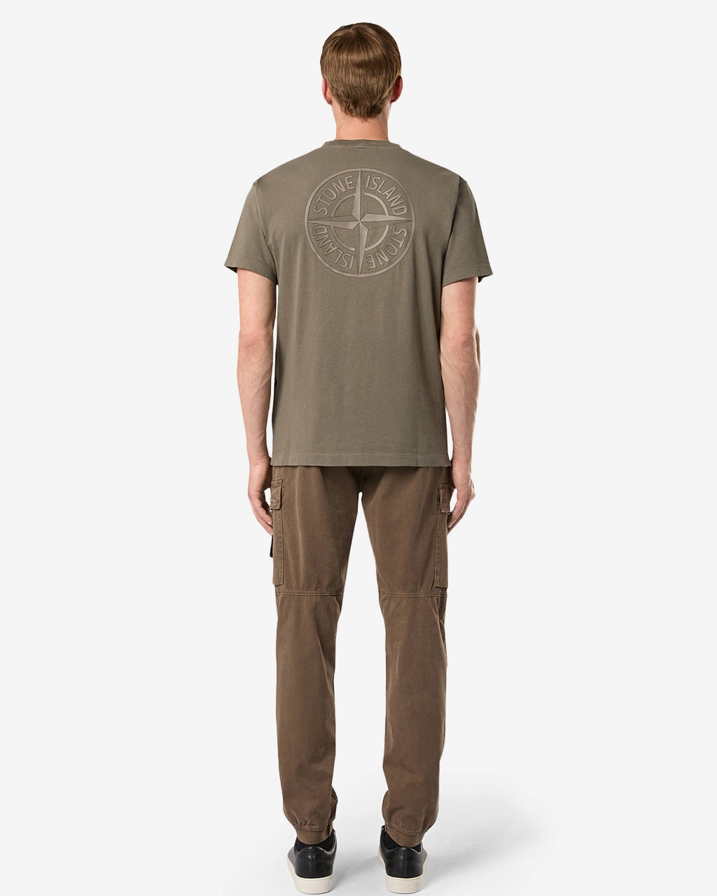 Institutional Four Logo T-Shirt  Walnut Brown