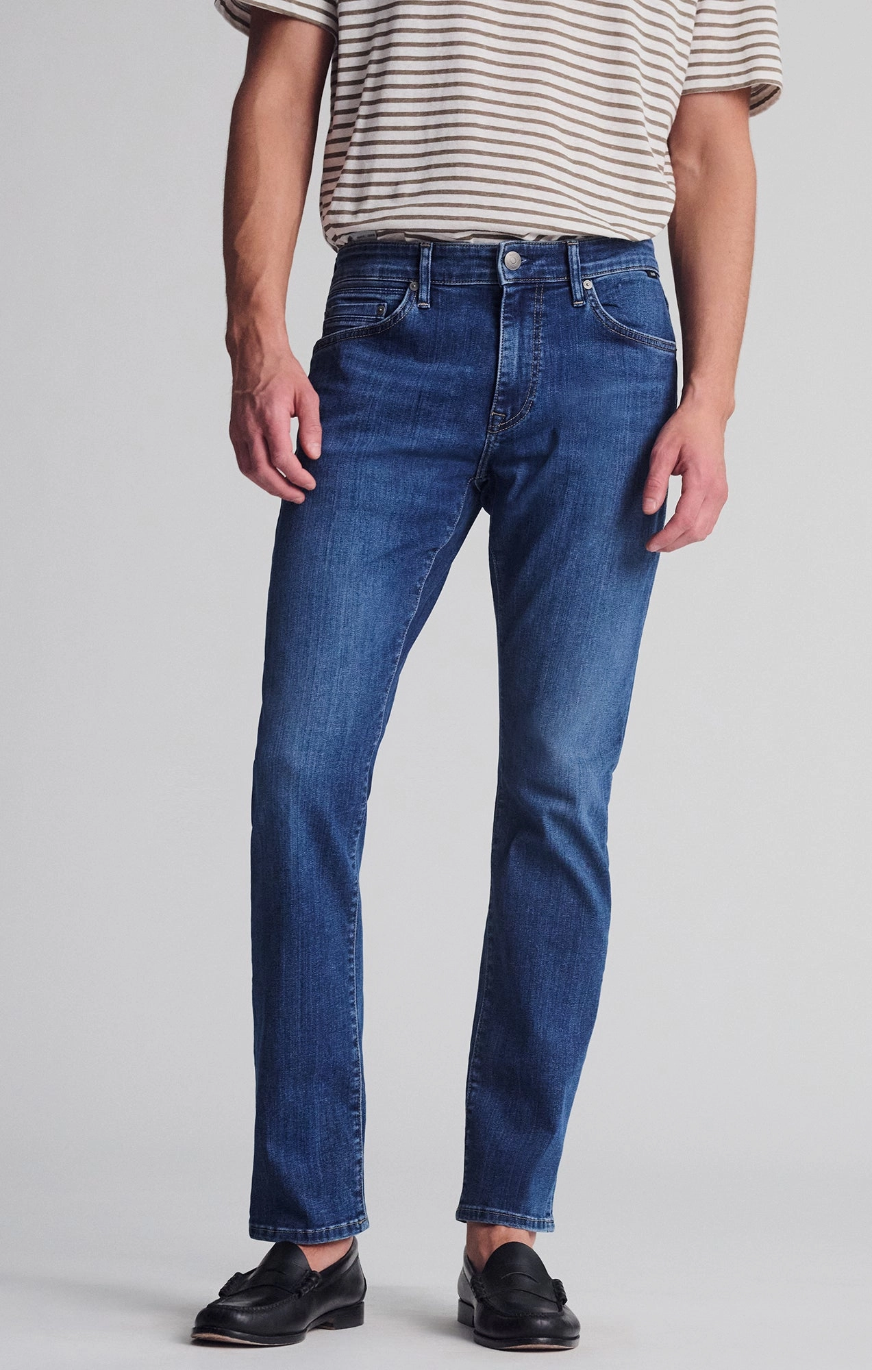 JAKE SLIM LEG IN DEEP BRUSHED WILLIAMSBURG