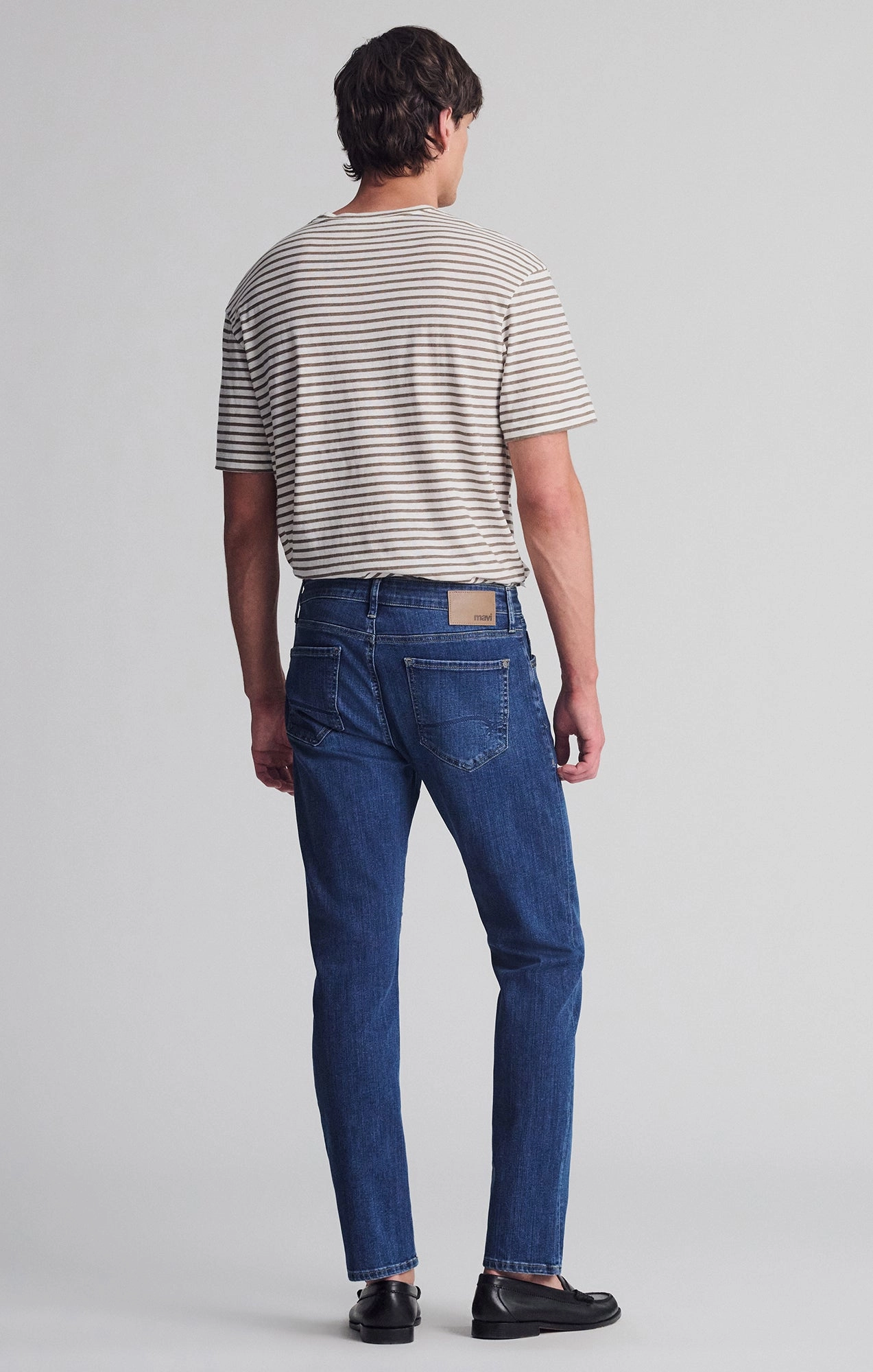 JAKE SLIM LEG IN DEEP BRUSHED WILLIAMSBURG