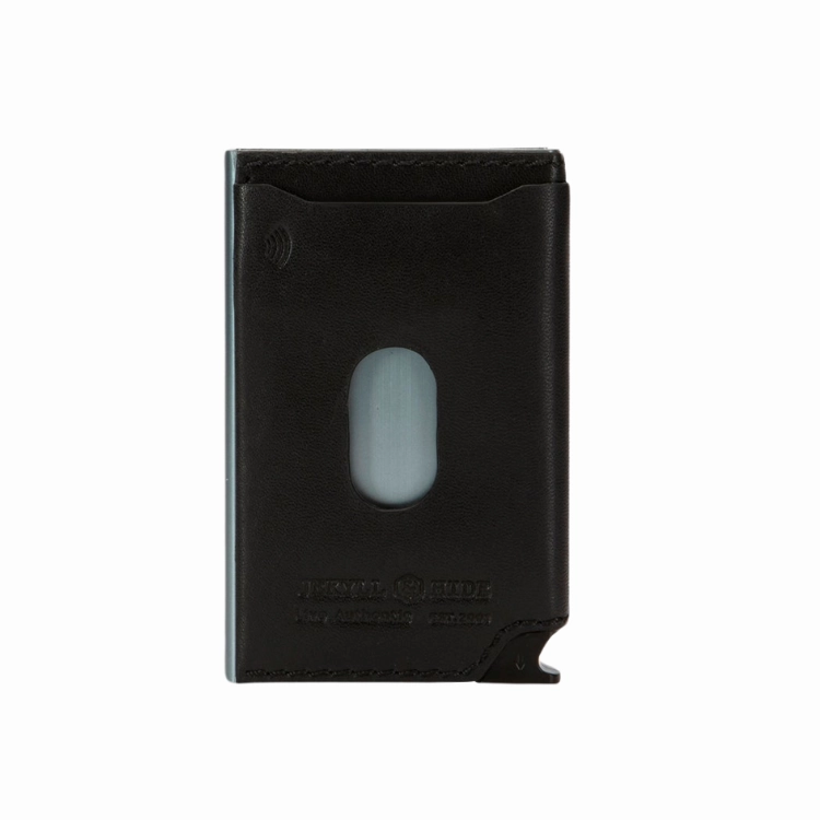 Jekyll & Hide Slim Card Slide Wallet - Black