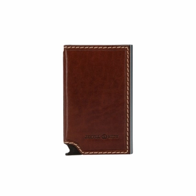 Jekyll & Hide Slim Card Slide Wallet - Mocha
