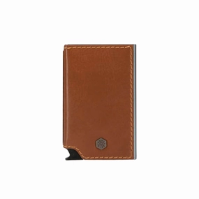 Jekyll & Hide Slim Card Slide Wallet - Tan