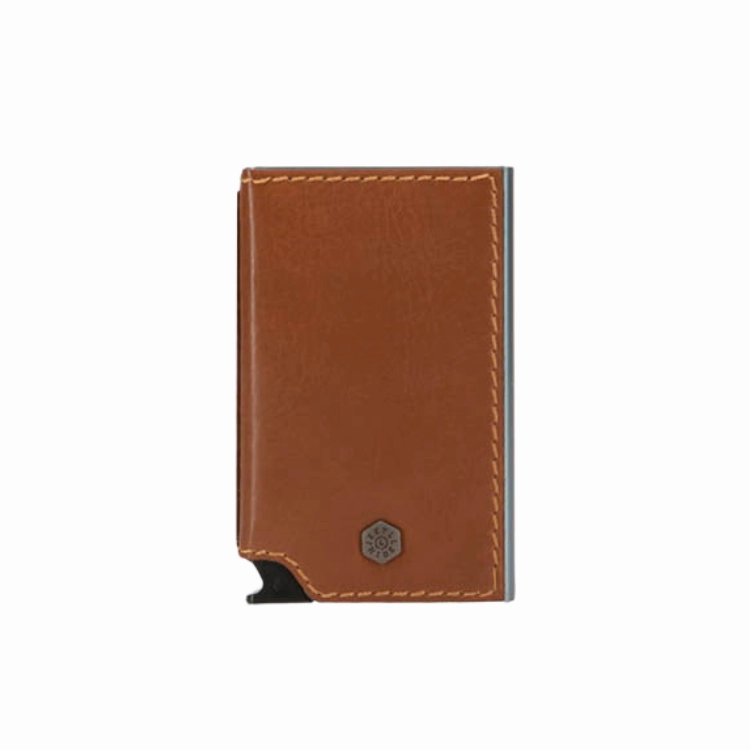 Jekyll & Hide Slim Card Slide Wallet - Tan
