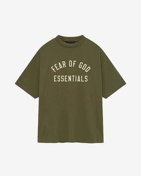 Jersey Crewneck Tee Military