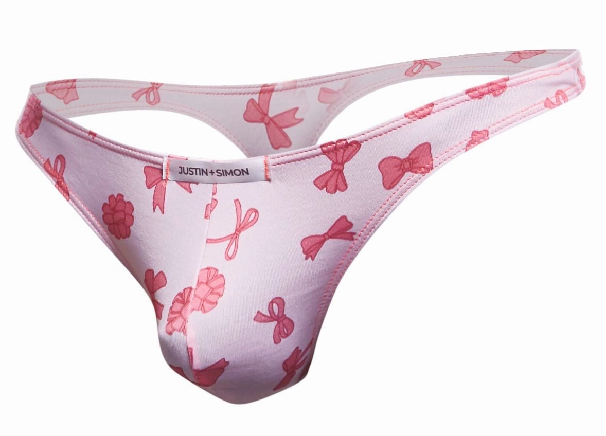 JUSTIN SIMON XSJ03 Classic Thongs Color Coquette