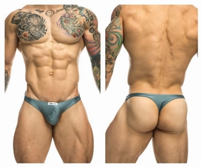 JUSTIN SIMON XSJ03 Classic Thongs Color Metal Green